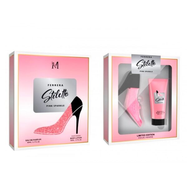 Coffret 2 pièces "FERRERA STILETTO" Eau de parfum & lotion de corps