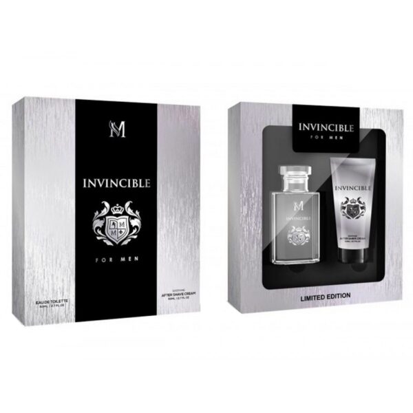 Coffret 2 pièces "INVINCIBLE" Eau de parfum homme & Après rasage