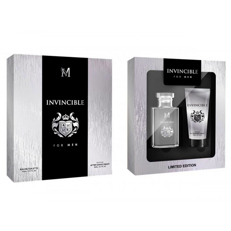 pack-invincible-pour-homme-mirage-brands.jpg Coffret 2 pièces "INVINCIBLE" Eau de parfum homme & Après rasage – Image 1