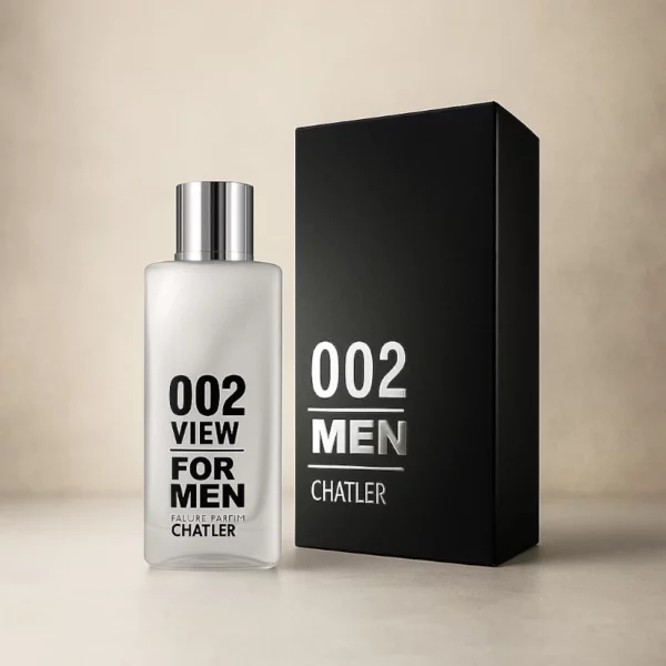 Lot de 5 : Eau de Toilette Homme 002 MEN 100ml – CHATLER