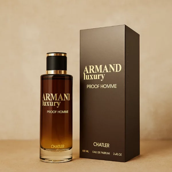 Lot de 5 : Eau de Toilette Homme ARMAND LUXURY PROOF 100ml – CHATLER