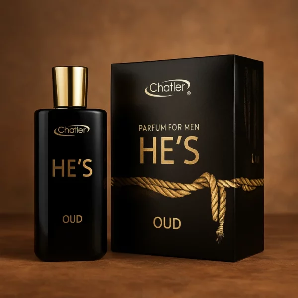 Lot de 5 : Eau de Toilette Homme HE'S OUD 100ml – CHATLER