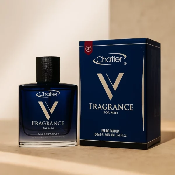 Lot de 5 : Eau de Toilette Homme V FRAGANCE 100ml – CHATLER