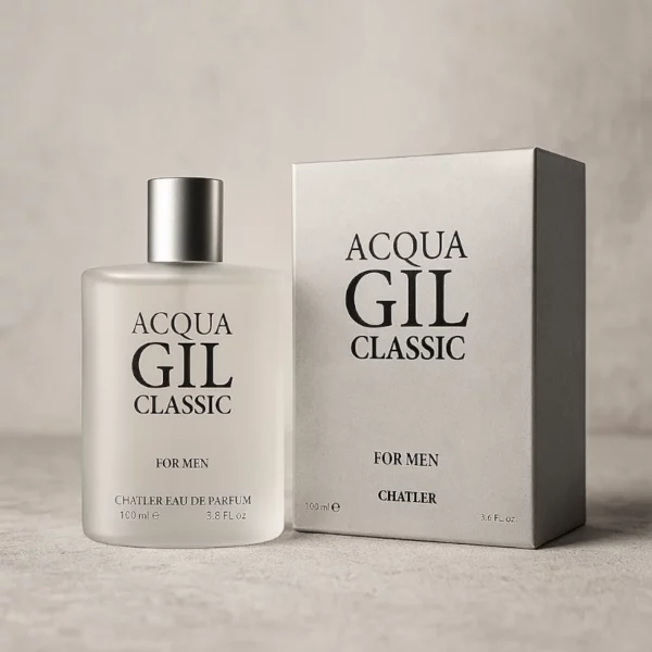 Lot de 5 : Eau de Toilette Homme ACQUA GIL CLASSIC 100ml – CHATLER