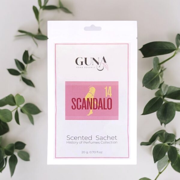 Lot de 12 : Sachet d'Armoire Parfum Générique - 14 SCANDALO - Guna