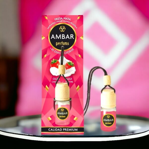 Lot mélangé de 6 : Parfum de voiture à suspendre Ambar