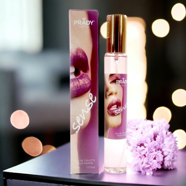 Lot de 3 : Eau de toilette générique femme SENSE Prady – 33ml