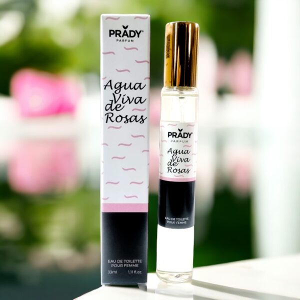 Lot de 3 : Eau de toilette générique femme AGUA VIVA DE ROSAS Prady – 33ml