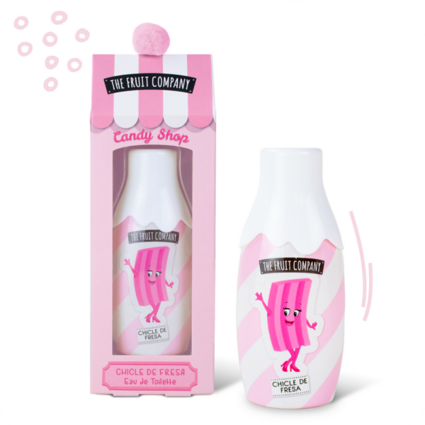 Lot de 6 : Eau de toilette concentrée - Chewing-Gum fraise 40ml