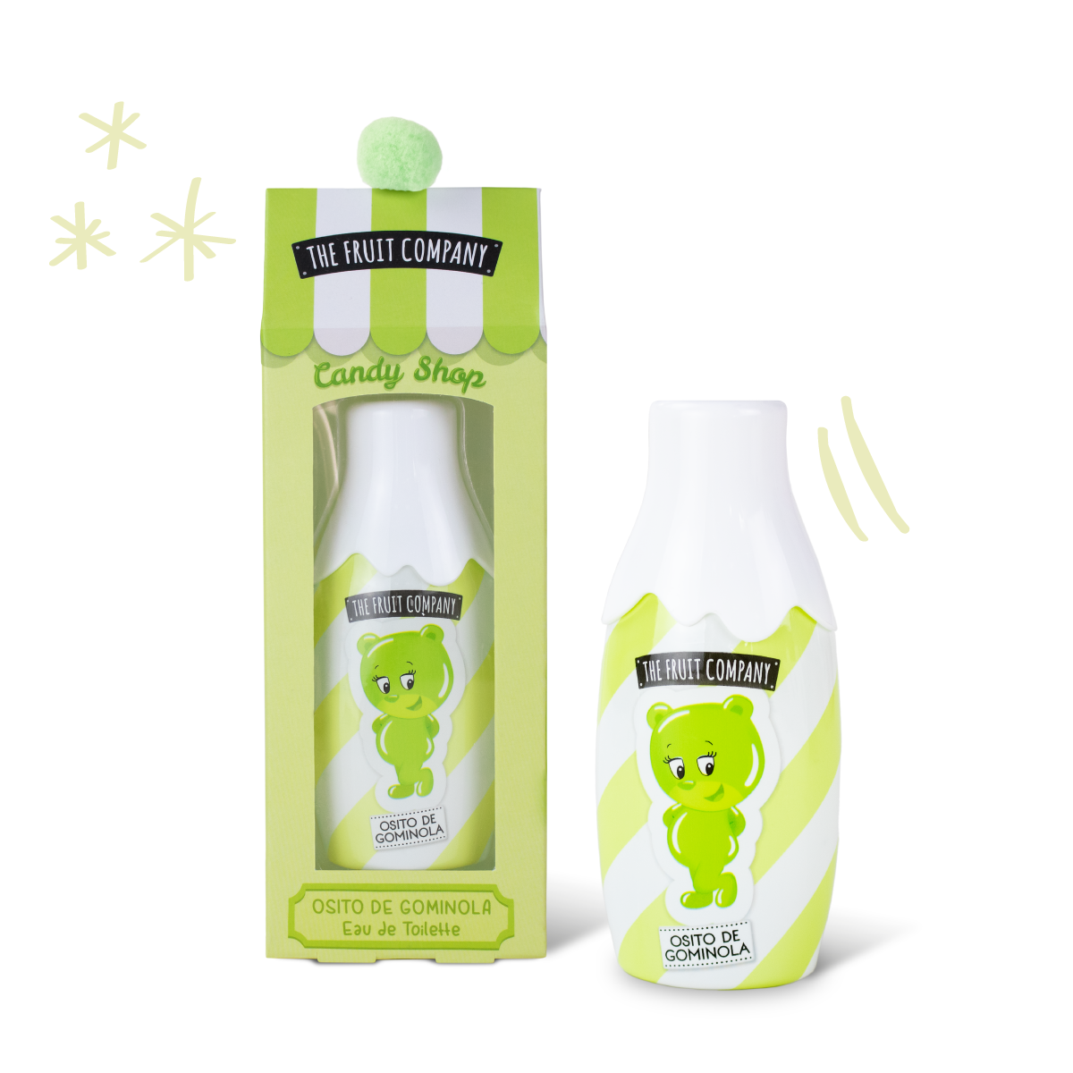 parfum-the-fruit-company-osito-de-gominola.png Lot de 6 : Eau de toilette concentrée - Bonbon Ourson 40ml – Image 1