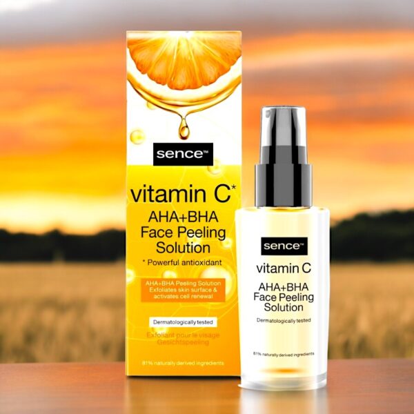 Lot de 3 : Solution de Peeling Visage à la Vitamine C