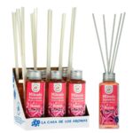 Lot de 6 Recharges de mikados premium 100ml  - Rose