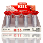 Présentoir de 16 : Gloss à lèvres transparent KISS FOREVER