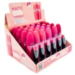 Présentoir de 24 : Rouge à lèvres Mat Cool 24H