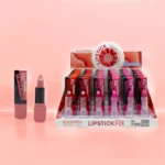 Présentoir de 24 : Rouges à Lèvres FIX Waterproof - Leticia Well