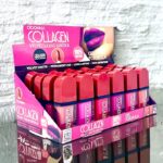 Présentoir de 24 : Rouge à lèvres liquide COLLAGEN VELVET MATTE 24H.