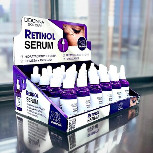 Présentoir de 24 : Sérum de nuit 30ml - D'Donna