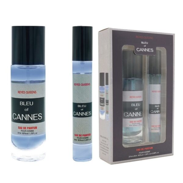 Coffret de 2 eaux de toilette générique homme Bleu of cannes - 37ml + 20ml