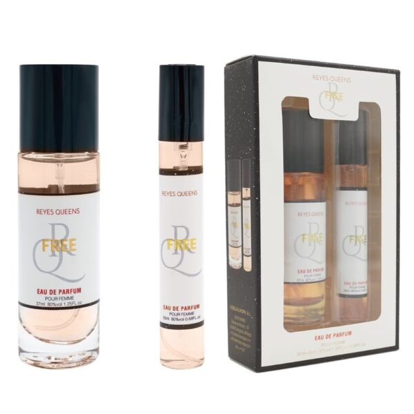 Coffret de 2 eaux de toilette générique femme QR Free - 37ml + 20ml