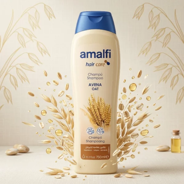 Shampooing Naturel à l'AVOINE – Format Familial - Amalfi