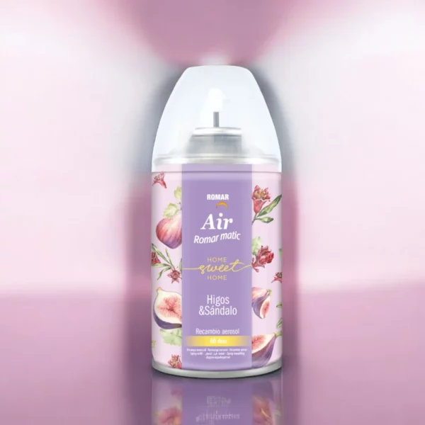 Pack de 6 : NOUVEAU Désodorisant SWEET HOME Figues & Santal 60 jours 335ml - Romar