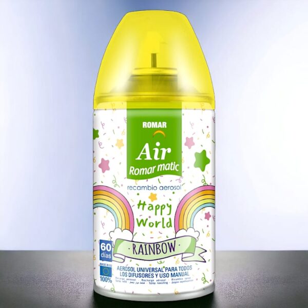 Pack de 6 : Désodorisant Arc-en-ciel 60 jours. Manuellement ou Compatible Diffuseur Air wick