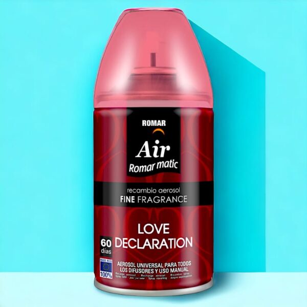 Pack de 6 : Désodorisant Déclaration d'Amour 60 jours. Manuellement ou Compatible Diffuseur Air wick