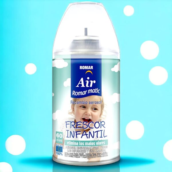 Pack de 6 : Désodorisant Fraicheur d'enfant 60 jours. Manuellement ou Compatible Diffuseur Air wick