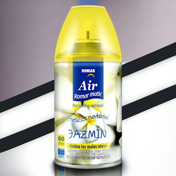 Pack de 6 : Désodorisant Jasmin 60 jours. Manuellement ou Compatible Diffuseur Air wick