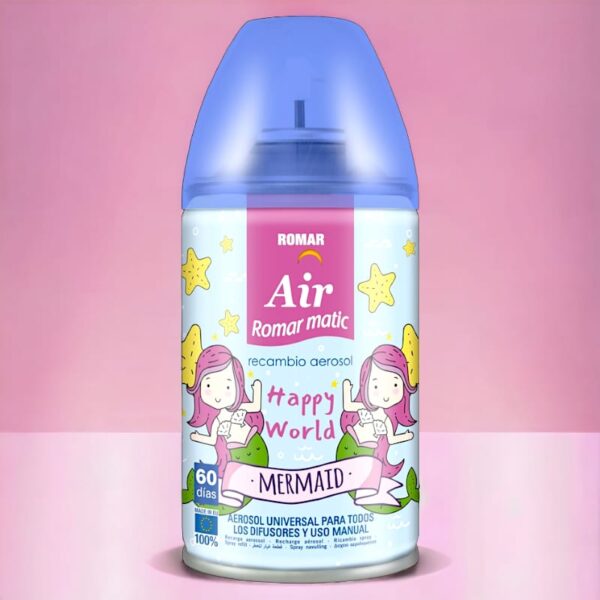 Pack de 6 : Désodorisant Sirène 60 jours. Manuellement ou Compatible Diffuseur Air wick