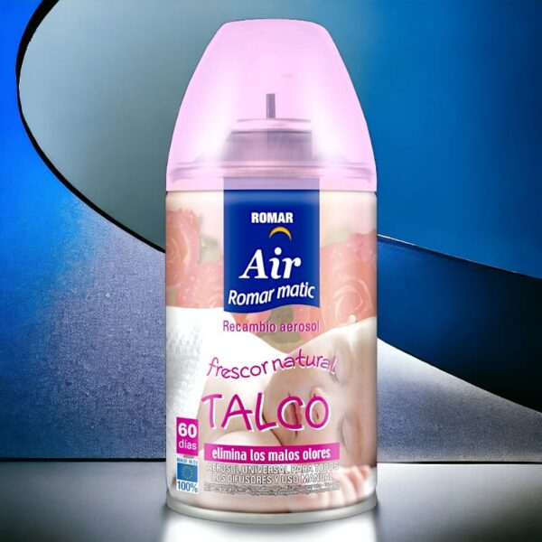 Pack de 6 : Désodorisant Talc 60 jours. Manuellement ou Compatible Diffuseur Air wick