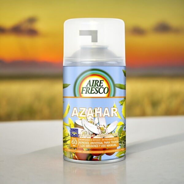 Pack de 6 : Désodorisant Azahar 60 jours. Manuellement ou Compatible Diffuseur Air wick