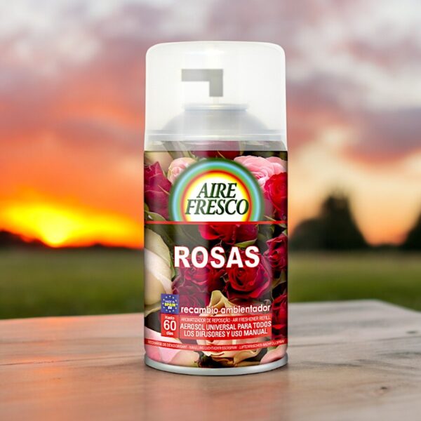 Pack de 12 : Désodorisant Rose 60 jours. Manuellement ou Compatible Diffuseur Air wick
