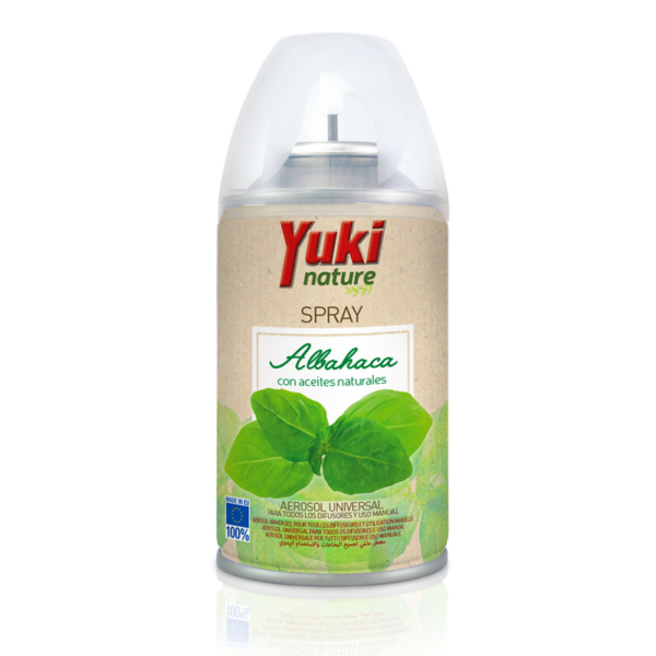 PACK DE 8 : Désodorisant basilic - Huile naturelle. Compatible Air wick
