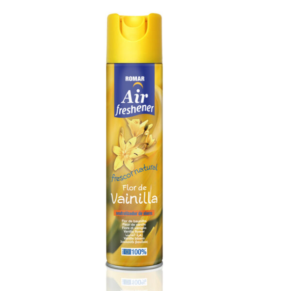 Lot de 8 : Spray désodorisant 300ml - Vanille