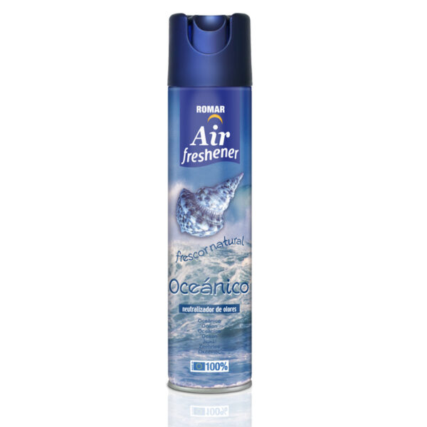 Lot de 8 : Spray désodorisant 300ml - Océan