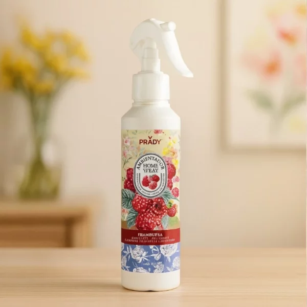 Prady | Spray d'Ambiance Parfum Framboise | 220 ml | x6