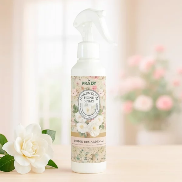 Prady | Spray d'Ambiance Parfum Jardin de Gardénias | 220 ml | x6