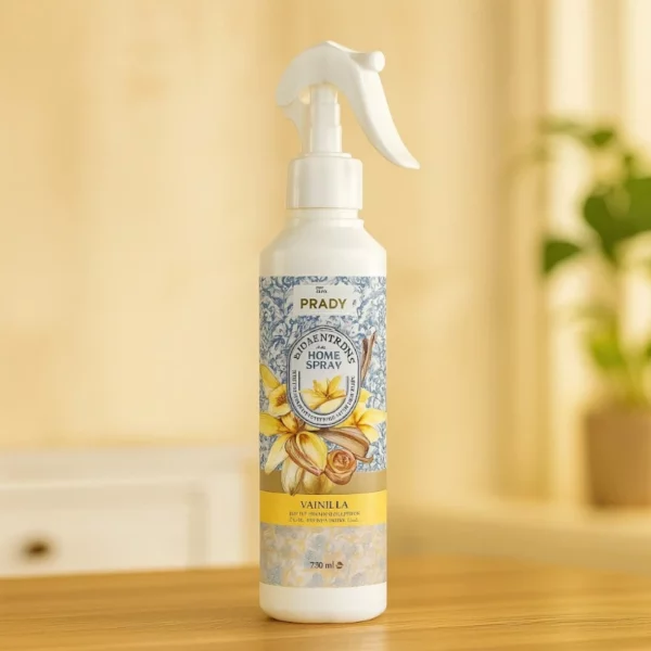 Prady | Spray d'Ambiance Parfum Vanille | 220 ml | x6
