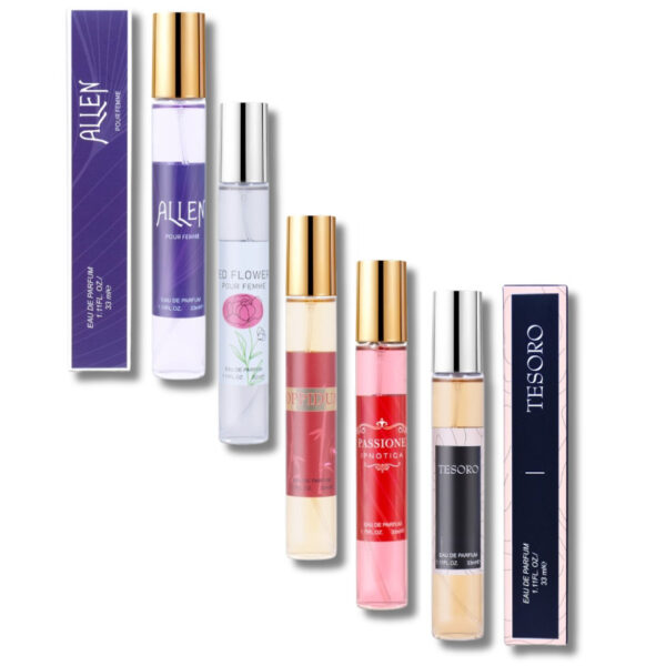 Lot de 50 : Eau de parfum d'équivalence - Pour femme