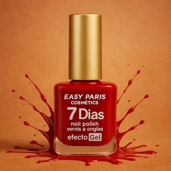Lot de 6 : Vernis à ongles effet gel tenue 7 jours - Easy Paris