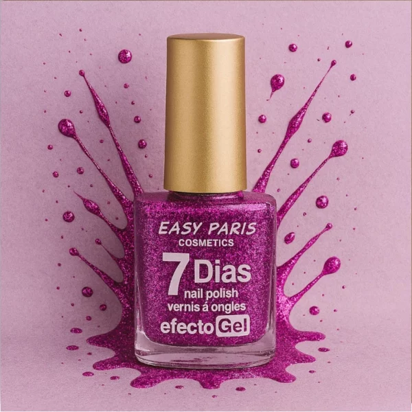 Lot de 6 : Vernis à ongles effet gel tenue 7 jours - Easy Paris