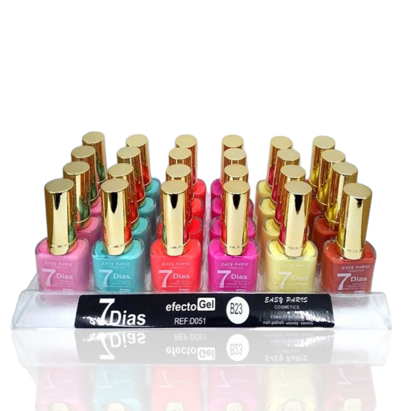 Pack de 24 : Vernis à ongles effet gel 9 jours