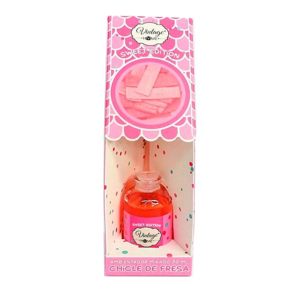 Carton de 6 : Mikado 30ml - Chewing-gum Fraise