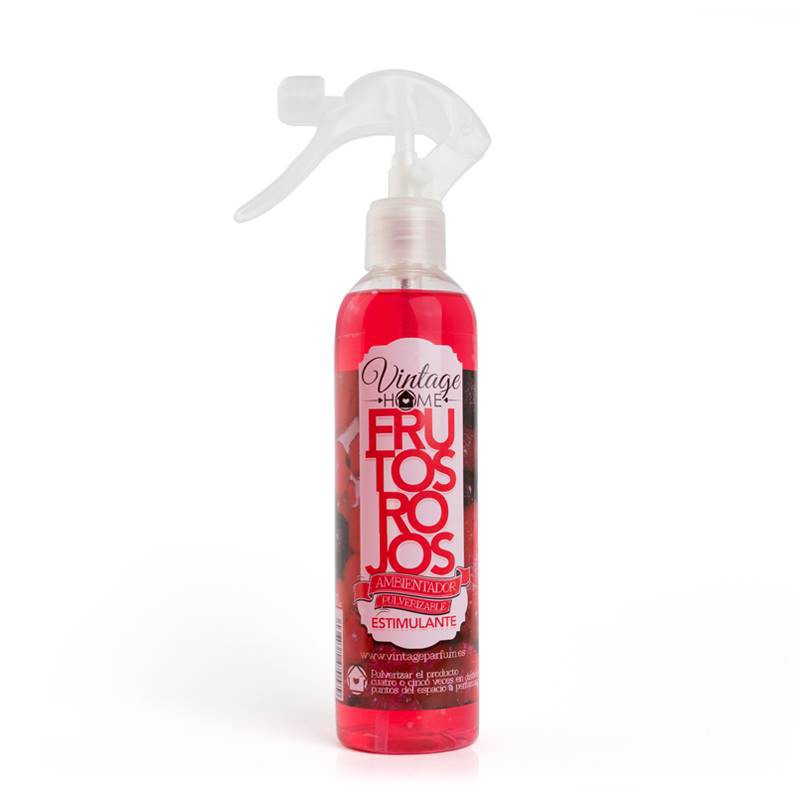 vintage-ambientador-pulverizador-frutos-rojos-250ml.jpg Carton de 12 : Spray désodorisant parfumé 245ml - Fruits Rouges – Image 1