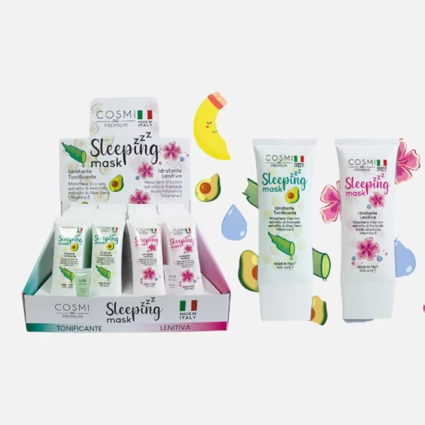 Cosmi | Masque De Nuit En Tube | 100 ml | x4