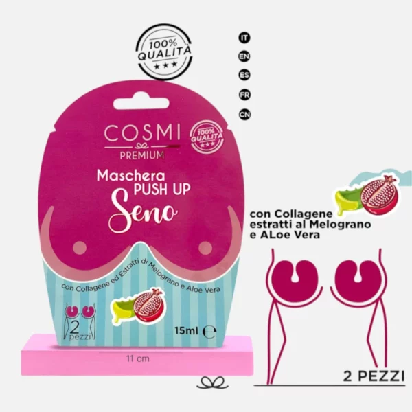 Cosmi | Masque corp à la grenade et au collagène | x12