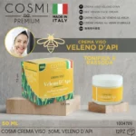 Cosmi | VISO VELENO CRÈME à base de venin d'abeille NOUVELLE FORMULE | 50 ml | x6