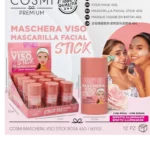 Cosmi | Masque visage STICK ROSE | 45 g | x6