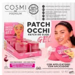 Cosmi | Patch pour les yeux 60 PIÈCES VIN ROUGE | x6